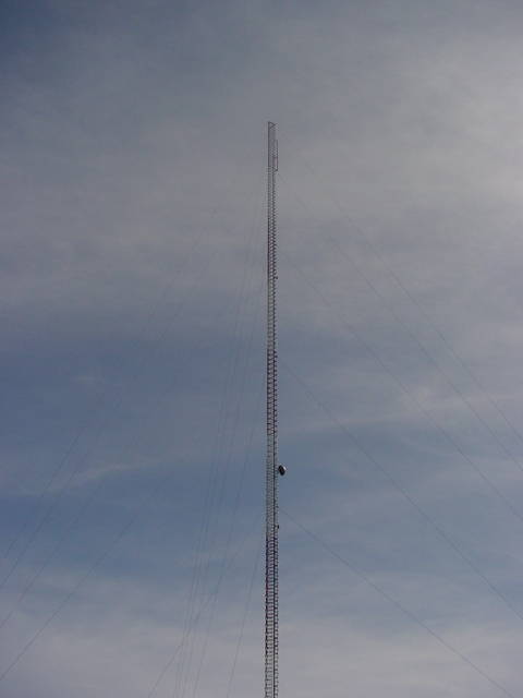 Top of WLWC tower, Freetown