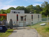WLNE transmitter building