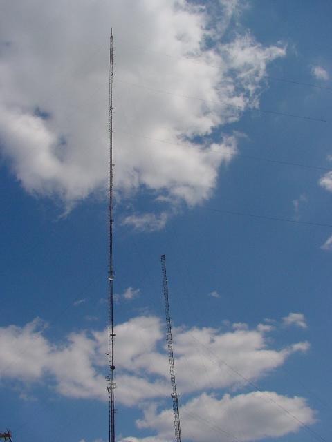WSOC-FM tower