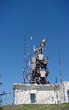 WMUU-FM (94.5 Greenville) with ex-Bell System microwave tower, Paris Mtn.