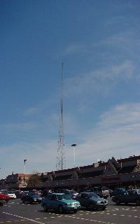 Other WFIR tower, in center of Towers mall