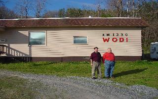 Co-owners Tony DeNicola and Dave Marthouse in front of WODI studios