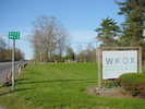 WKOX sign