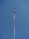 WHJY/WBRU antennas and top of WPMZ skirt