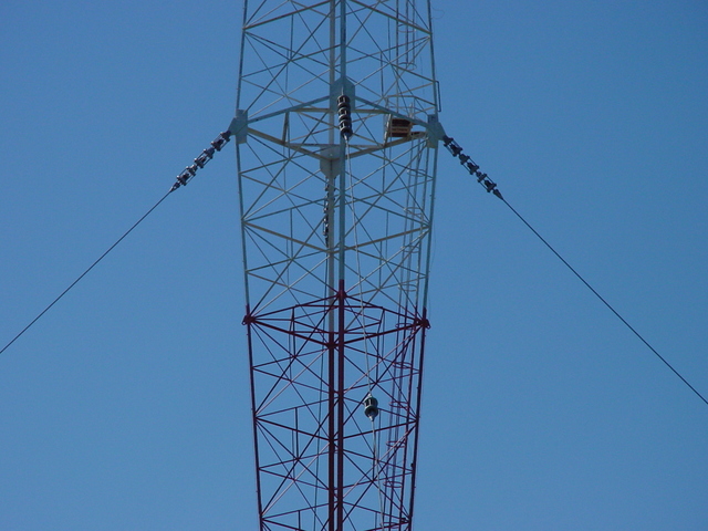 Insulators on WFEA tower