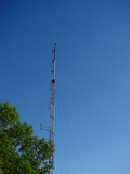 Old WGIR-FM tower>