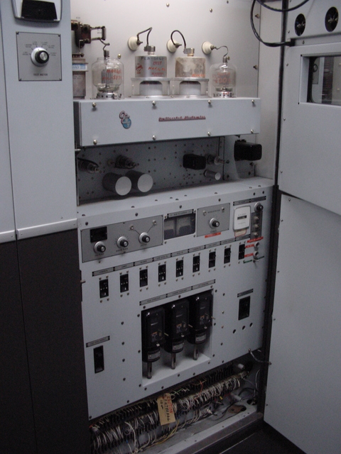 Inside the modulation cabinet