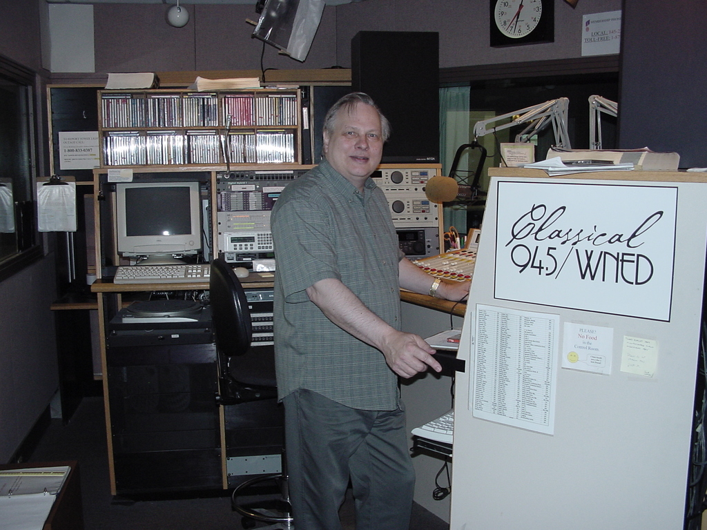 WNED-FM air studio