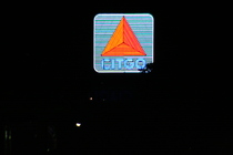 CITGO sign, seen from Harvard Bridge