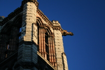 Chestnut Street Congregational gargoyle