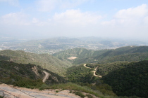 Verdugo Peak access road