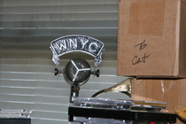 Old WNYC mic/flag