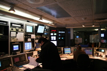WPIX control room