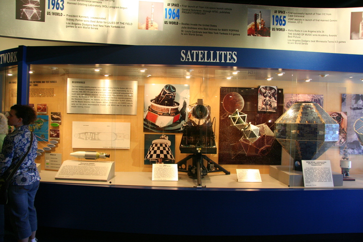 Military satellite exhibit