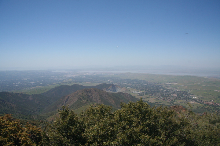 View from Mt. Diablo summit