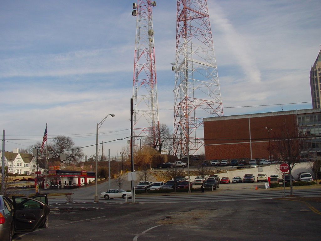 Base of channel 17 tower