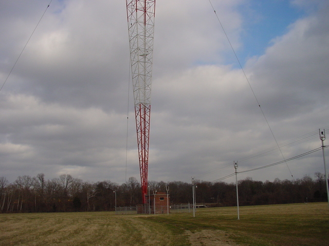 Base of main WSM tower