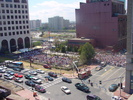 Obligatory aerial crowd shot