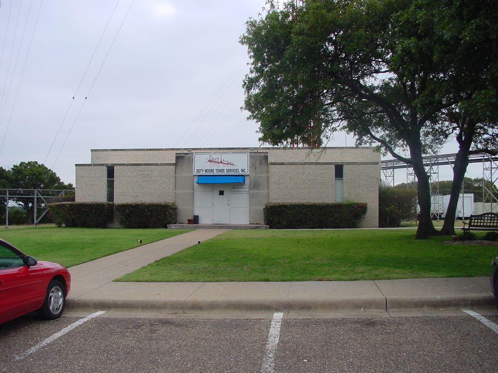 Former KXAS transmitter building