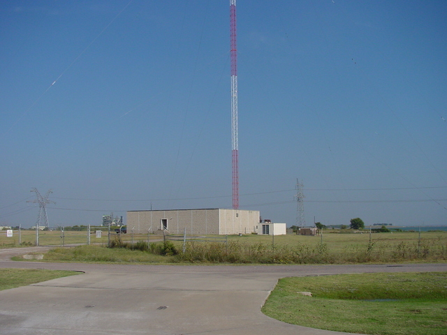 KLIF transmitter building