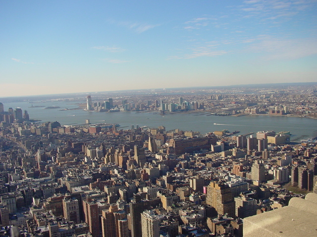 The Hudson River and Jersey City