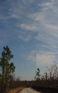 Distant view of WOLO and WIS-TV