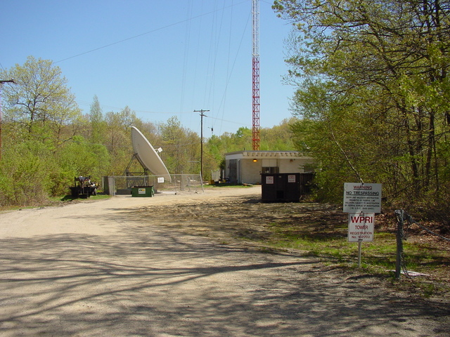 WPRI-TV transmitter building