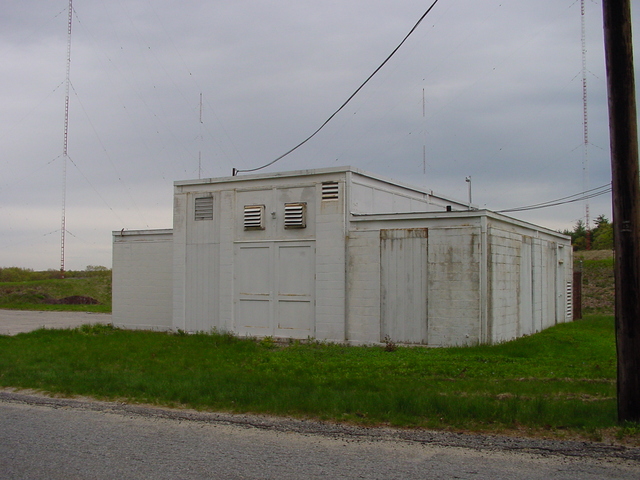 WALE transmitter building