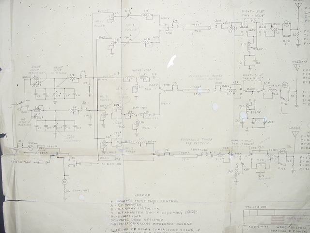 Circuit diagram of WRKO's phasor