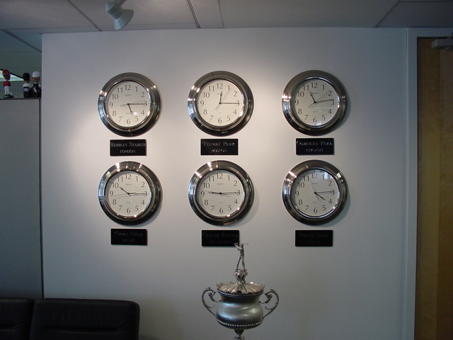 WMVP clock wall