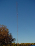 Old WIBA-FM tower