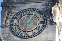 Worcester City Hall clock face