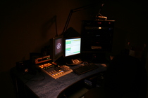 KFWB booth studio