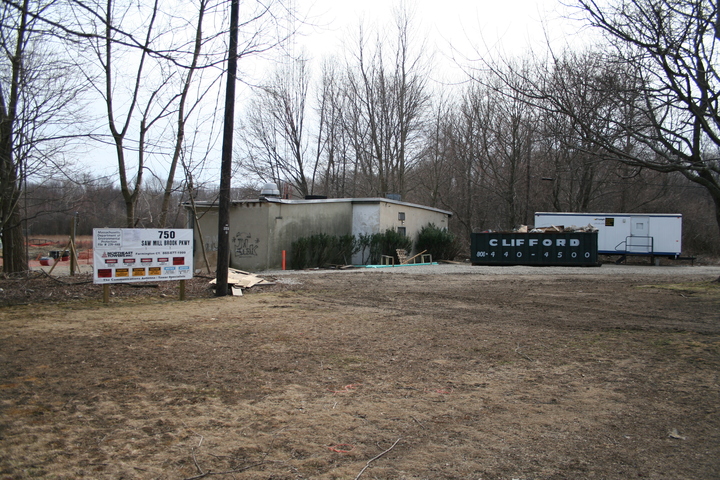 Front of site