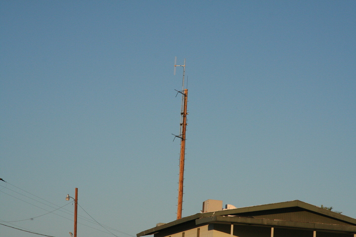 KWFH phone pole